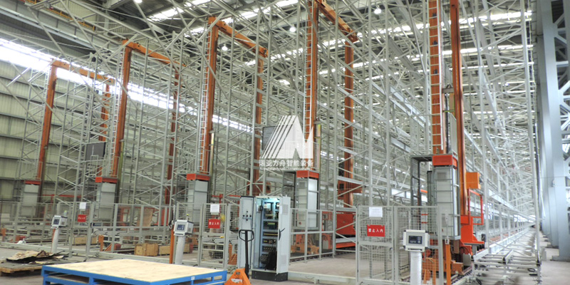 航運船舶行業(yè)堆跺機全自動化立體倉庫