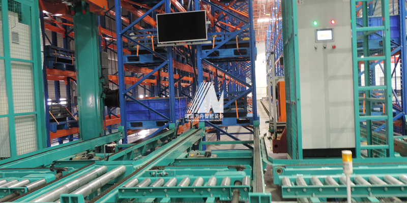 軌道交通行業(yè)重型堆跺機(jī)立體庫(kù)