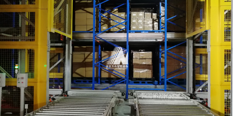 新材料薄膜行業(yè)智能密集立體庫(kù)