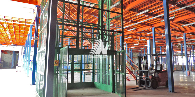 跨境電商行業(yè)鋼閣樓平臺貨架