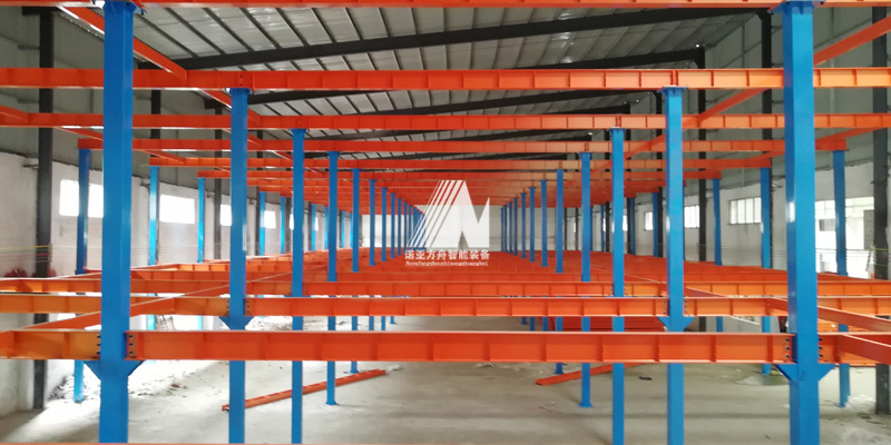 醫(yī)療器械行業(yè)倉庫三層鋼結構平臺