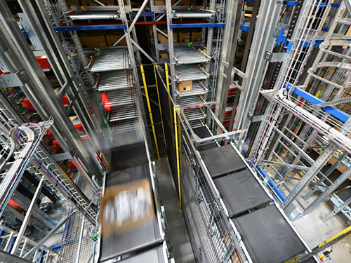 多層穿梭車智能密集倉(cāng)庫(kù)
