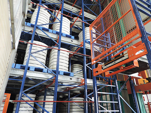 堆跺機(jī)穿梭車智能密集倉(cāng)庫(kù)